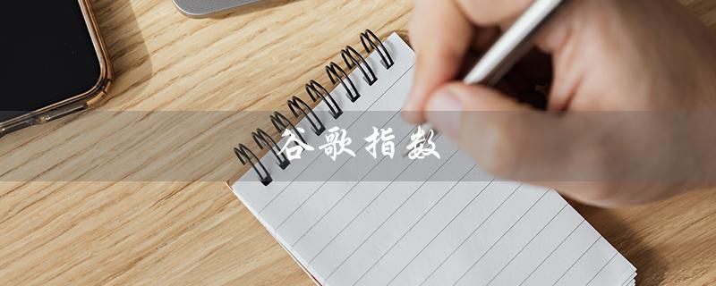 谷歌指数（谷歌指数查询网址是什么）