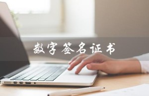 数字签名证书（银行数字签名证书是什么）