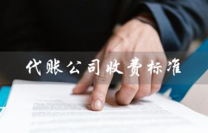 代账公司收费标准（重庆代账公司收费如何）