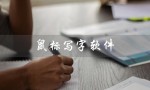 鼠标写字软件（什么是逍遥鼠标写字软件）