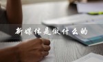 新媒体是做什么的（网络与新媒体的作用是什么）